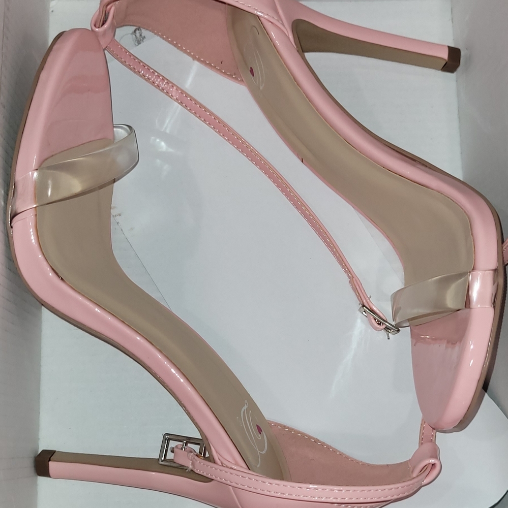 Pink high heels